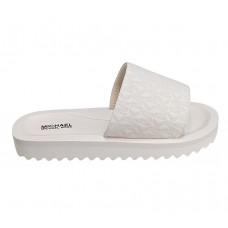 MICHAEL KORS MK01372270  ΠΑΙΔΙΚΕΣ ΣΑΓΙΟΝΑΡΕΣ SLIDES ΚΟΡΙΤΣΙ ΕΚΡΟΥ